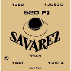 Струни для класичної гітари Savarez 520P3 Traditional High Tension