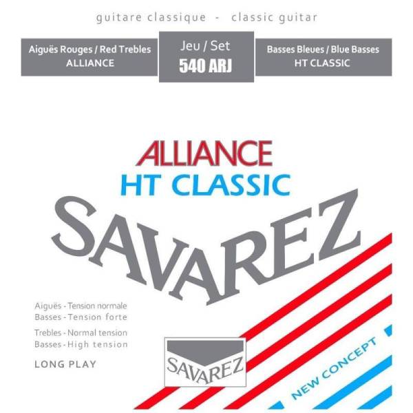 Струни для класичної гітари Savarez 540ARJ Alliance HT Mixed Tension