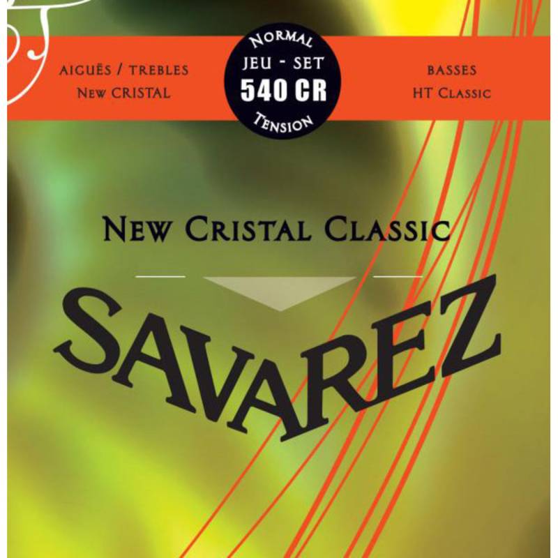 Струны для классической гитары Savarez 540CR New Cristal Normal Tension