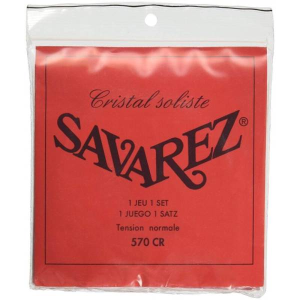 Струны для классической гитары Savarez 570CR Cristal Soliste Normal Tension