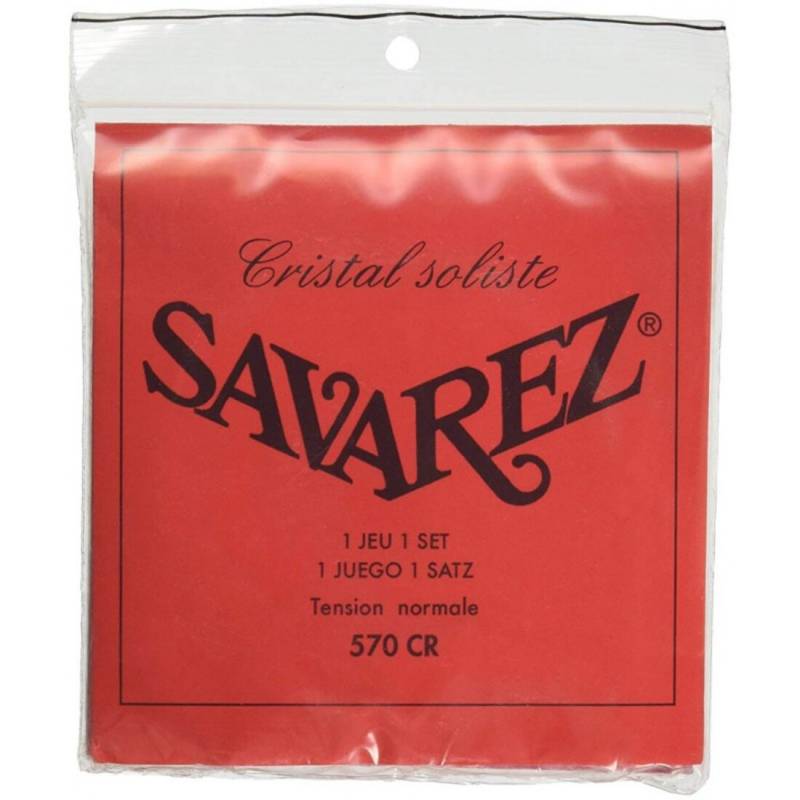 Струны для классической гитары Savarez 570CR Cristal Soliste Normal Tension