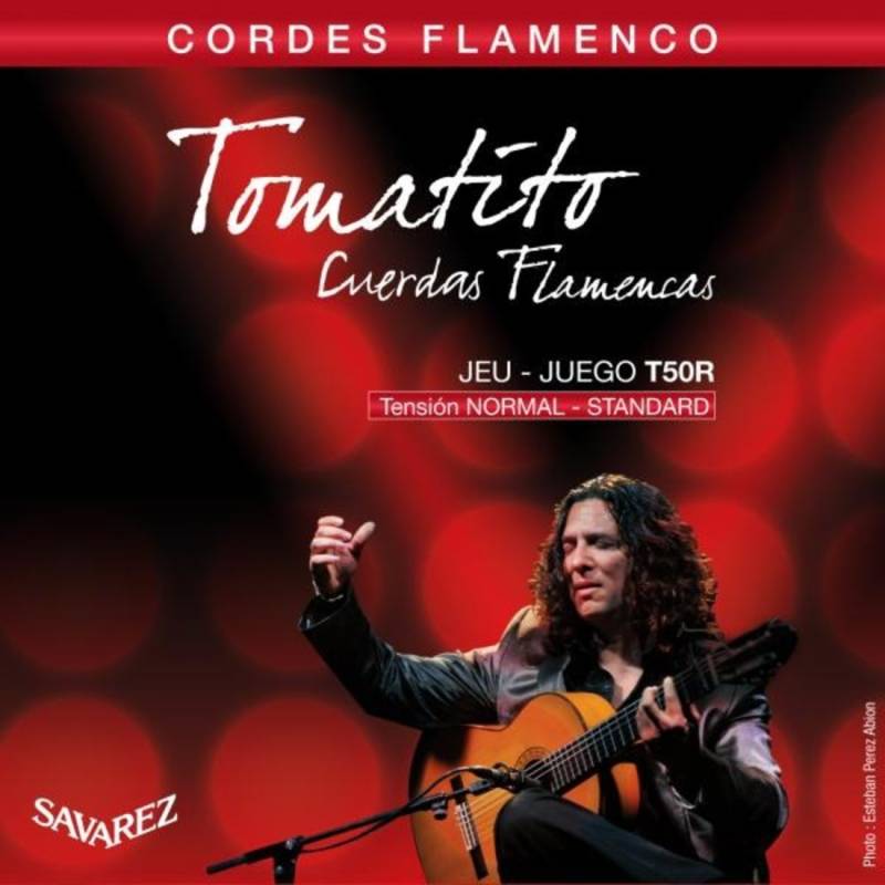 Струны для классической гитары Savarez T50R Tomatito Сordes Flamenco Normal Tension