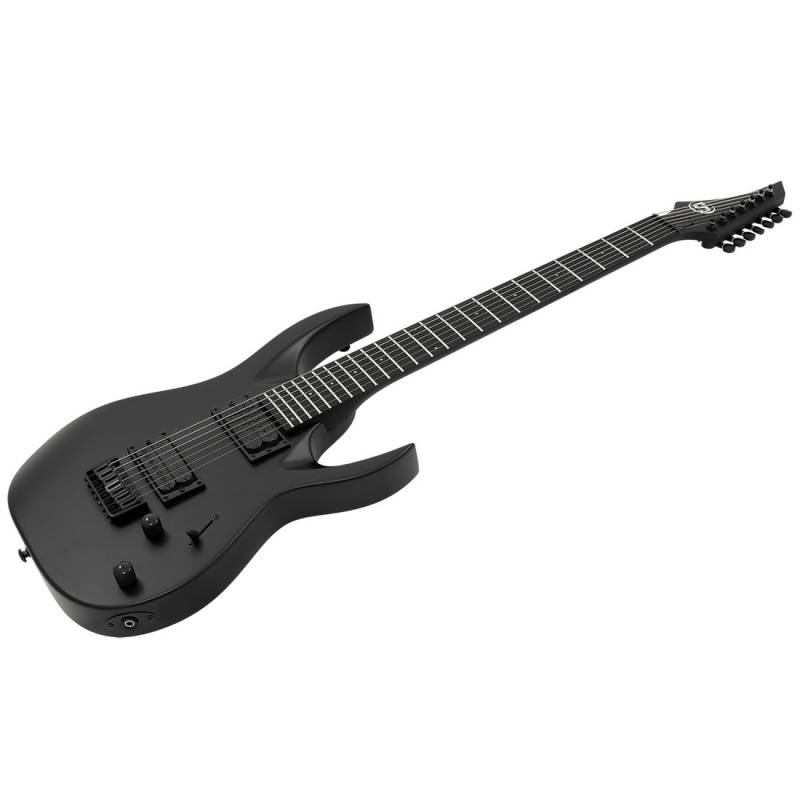 Электрогитара S BY SOLAR TYPE AB AB4.7C-E 7 STRING CARBON BLACK MATTE