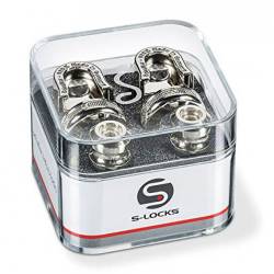 Стреплоки для ремня Schaller 445 Security Locks Nickel
