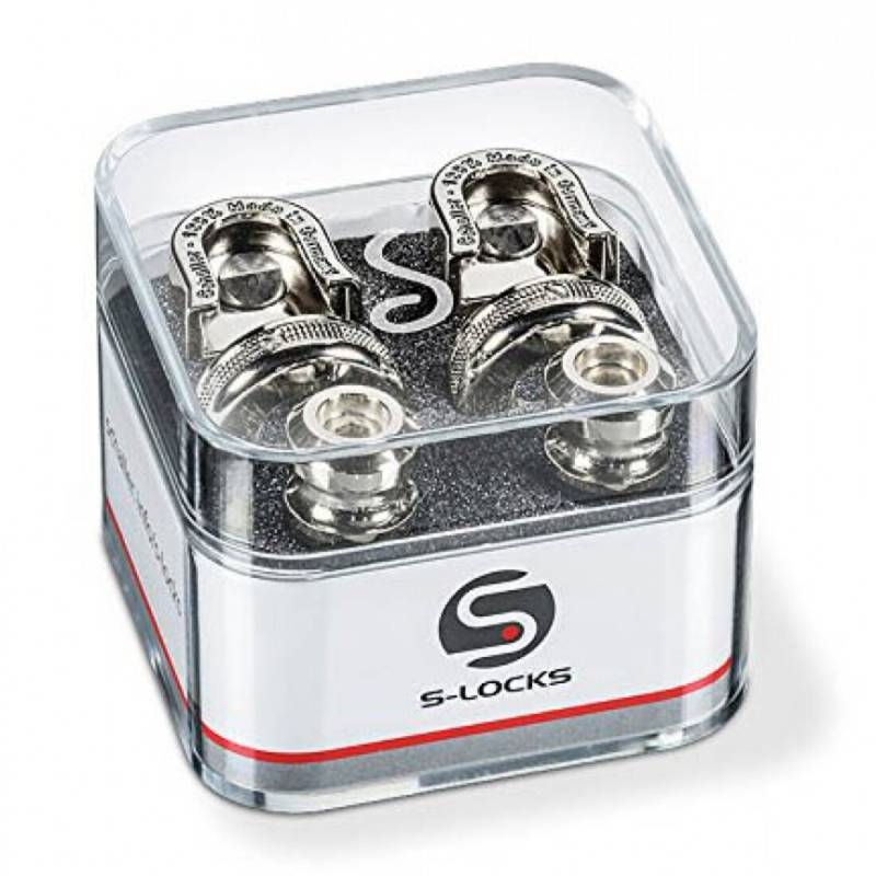 Стреплоки для ремня Schaller 445 Security Locks Nickel
