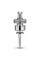 Стреплоки для ремня Schaller 446 Security Locks Chrome