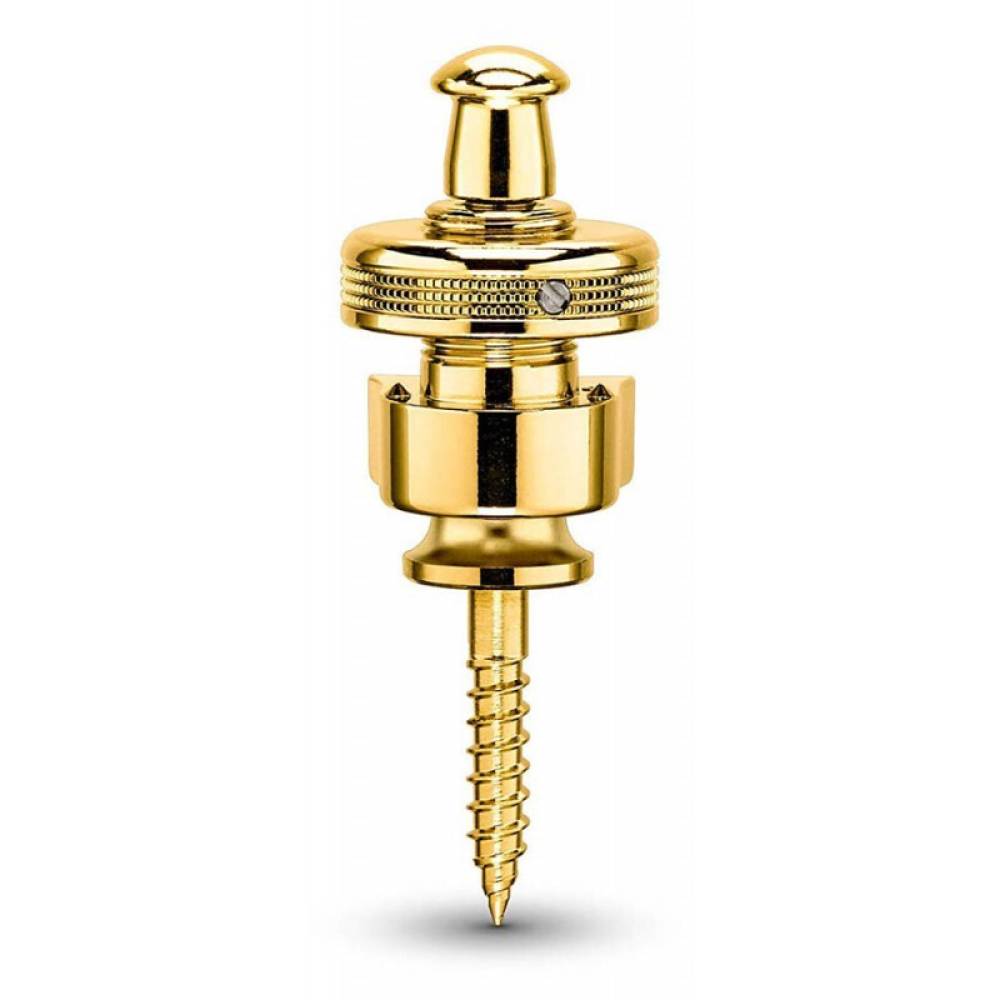 Стреплоки для ременя Schaller 447 Security Locks Gold Chrome