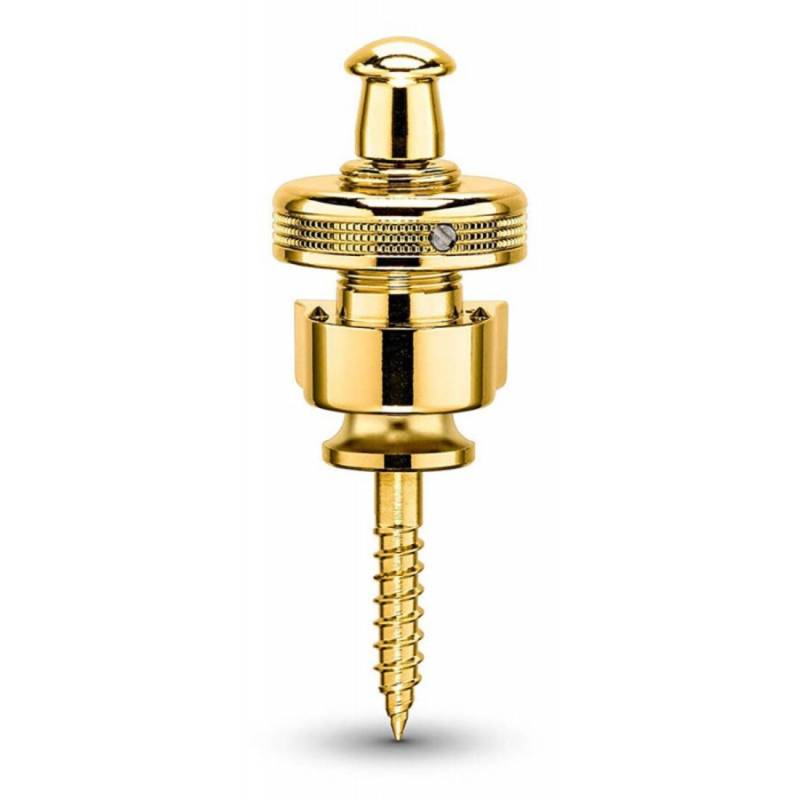 Стреплоки для ремня Schaller 447 Security Locks Gold Chrome