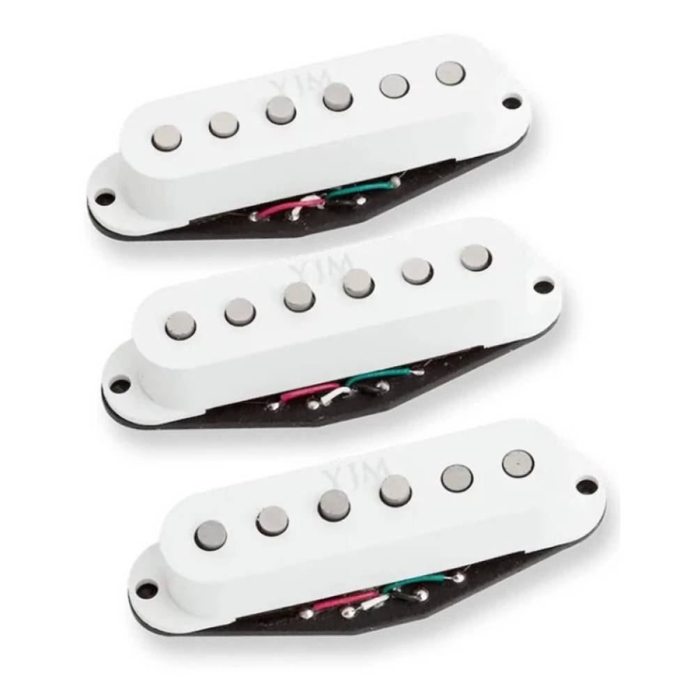 Набор звукоснимателей SEYMOUR DUNCAN STK-10S YJM FURY SET WHT
