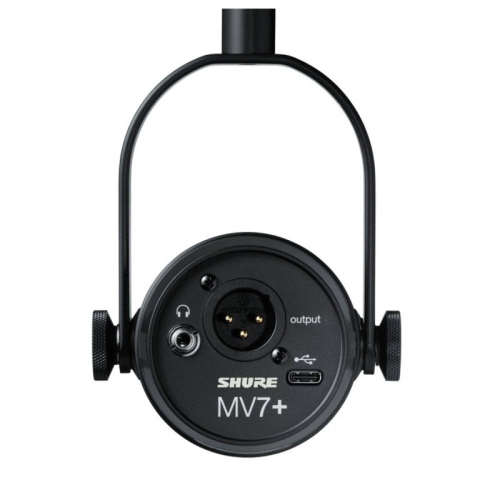 Мікрофон студійний Shure MV7-PLUS-K