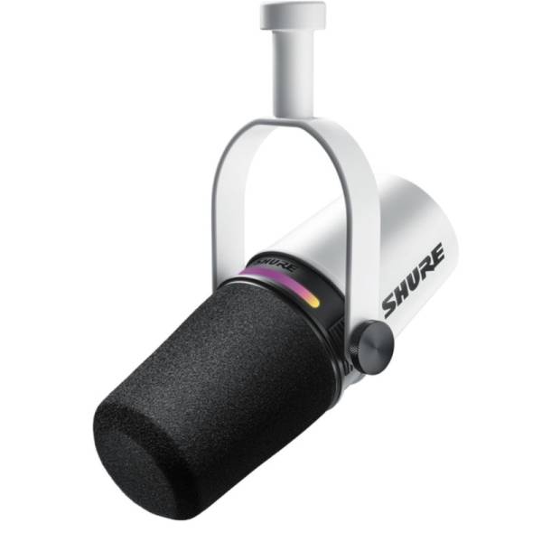 Мікрофон студійний Shure MV7-PLUS-W