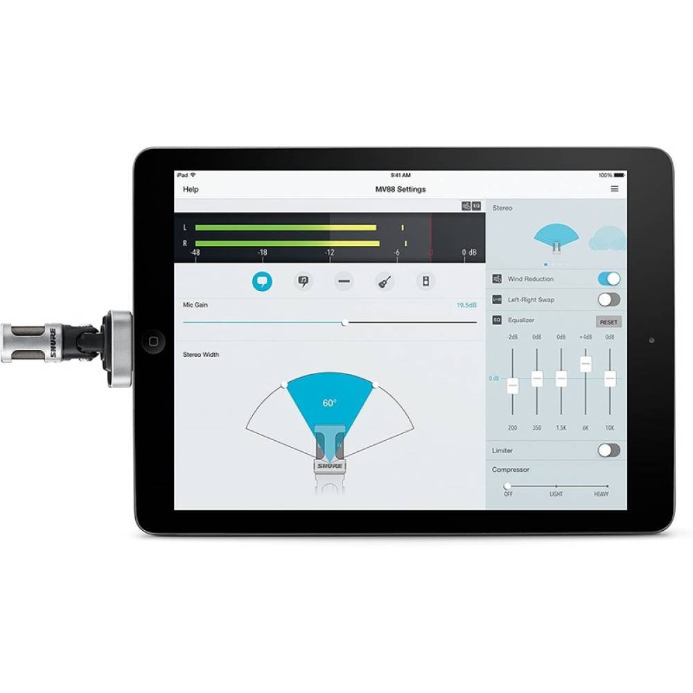 Микрофон студийный Shure MV88/A