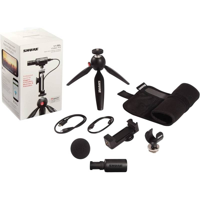 Микрофон студийный Shure Motiv MV88+ Video Kit