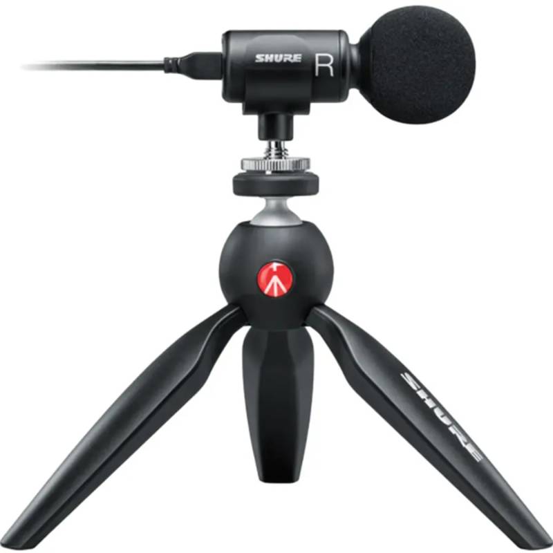 Цифровой конденсаторный стереомикрофон SHURE MV88+DIG-VIDKIT