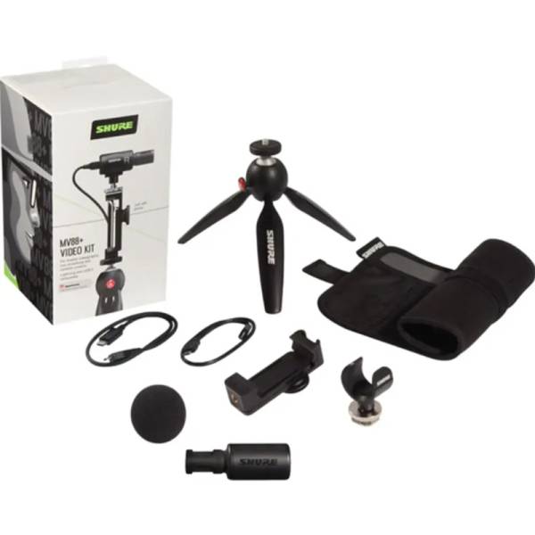 Цифровий конденсаторний стереомікрофон SHURE MV88+DIG-VIDKIT