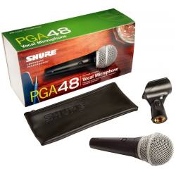 Микрофон вокальный Shure PGA48-LC