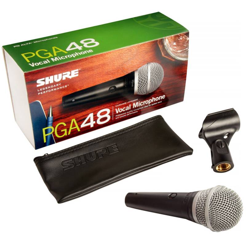 Микрофон вокальный Shure PGA48-LC