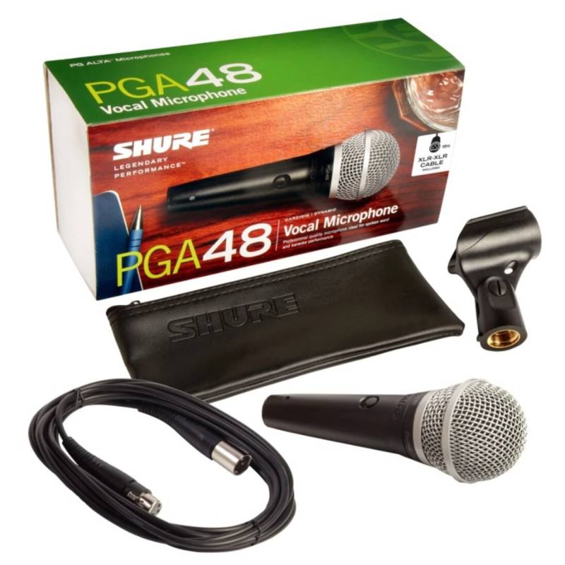 Микрофон вокальный Shure PGA48-XLR