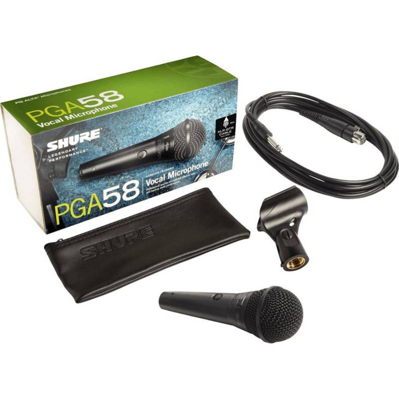 Микрофон вокальный Shure PGA58-QTR