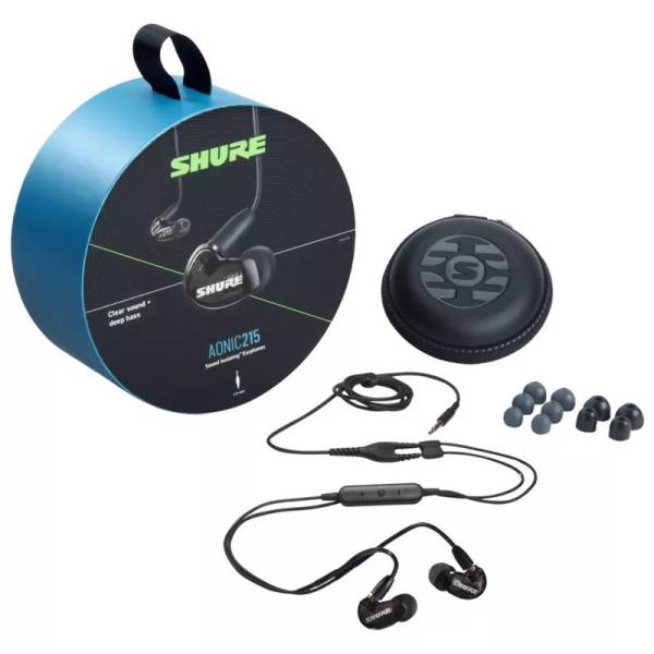 Навушники звичайні Shure Aonic SE215DYBK+UNI