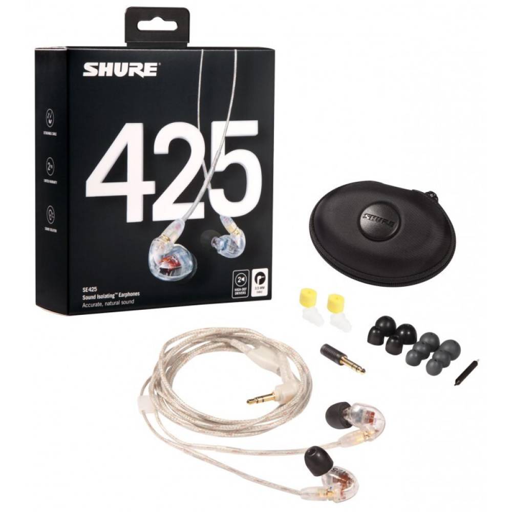 Наушники открытые Shure SE425-CL