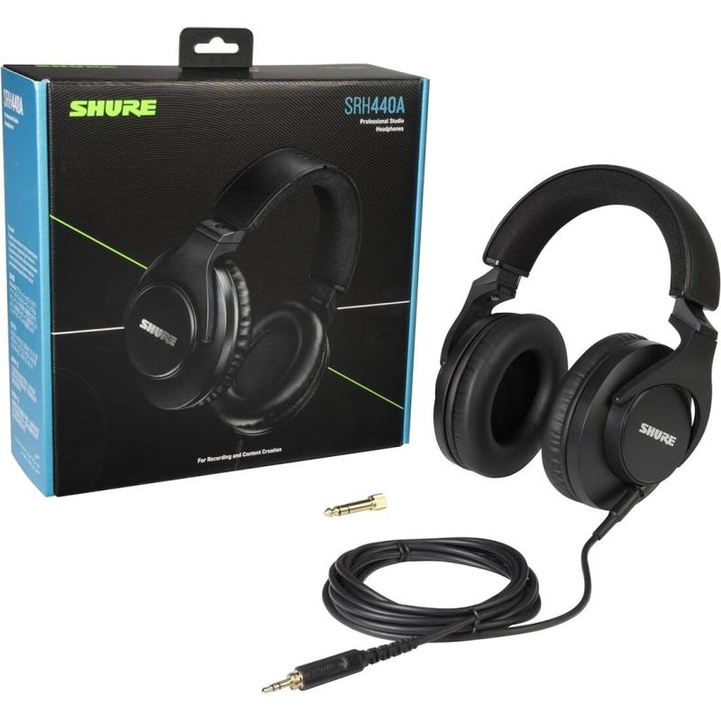 Наушники закрытые Shure SRH440A Professional Studio Headphones