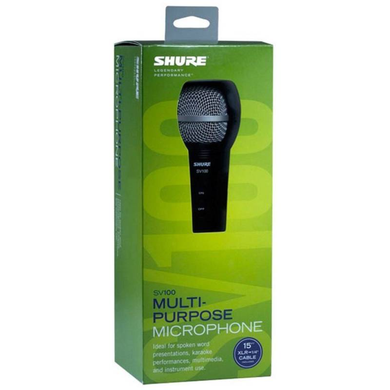 Мікрофон вокальний Shure SV100-W