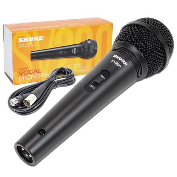 Микрофон вокальный Shure SV200-W