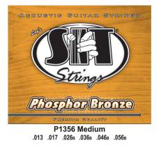 Струни для акустичної гітари SIT P1356 Medium Phosphor Bronze 13/56