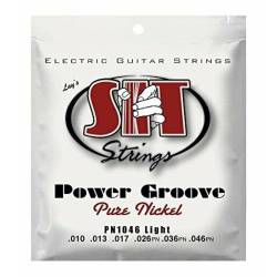 Струни для електрогітари SIT PN1046 Light Pure Nickel Wound 10/46