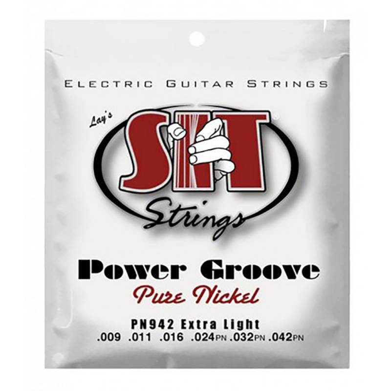 Струны для электрогитары SIT PN942 Extra Light Pure Nickel Wound 9/42