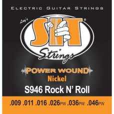 Струны для электрогитары SIT S946 Rock-N-Roll Power Wound Nickel 9/46