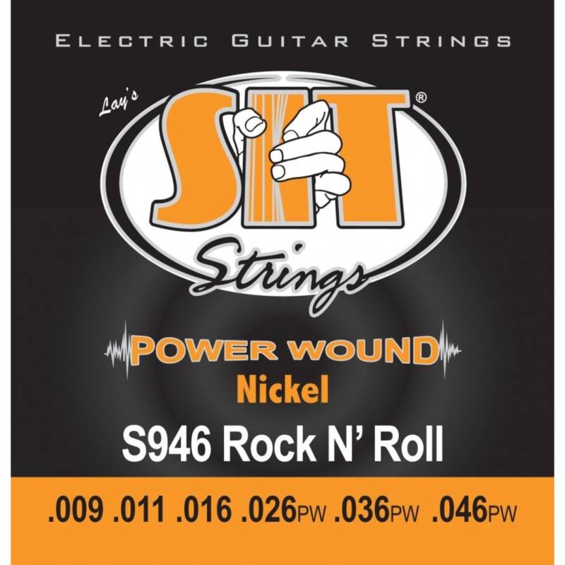 Струни для електрогітари SIT S946 Rock-N-Roll Power Wound Nickel 9/46
