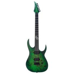 Електрогітара SOLAR GUITARS S1.6HLB LIME BURST MATTE