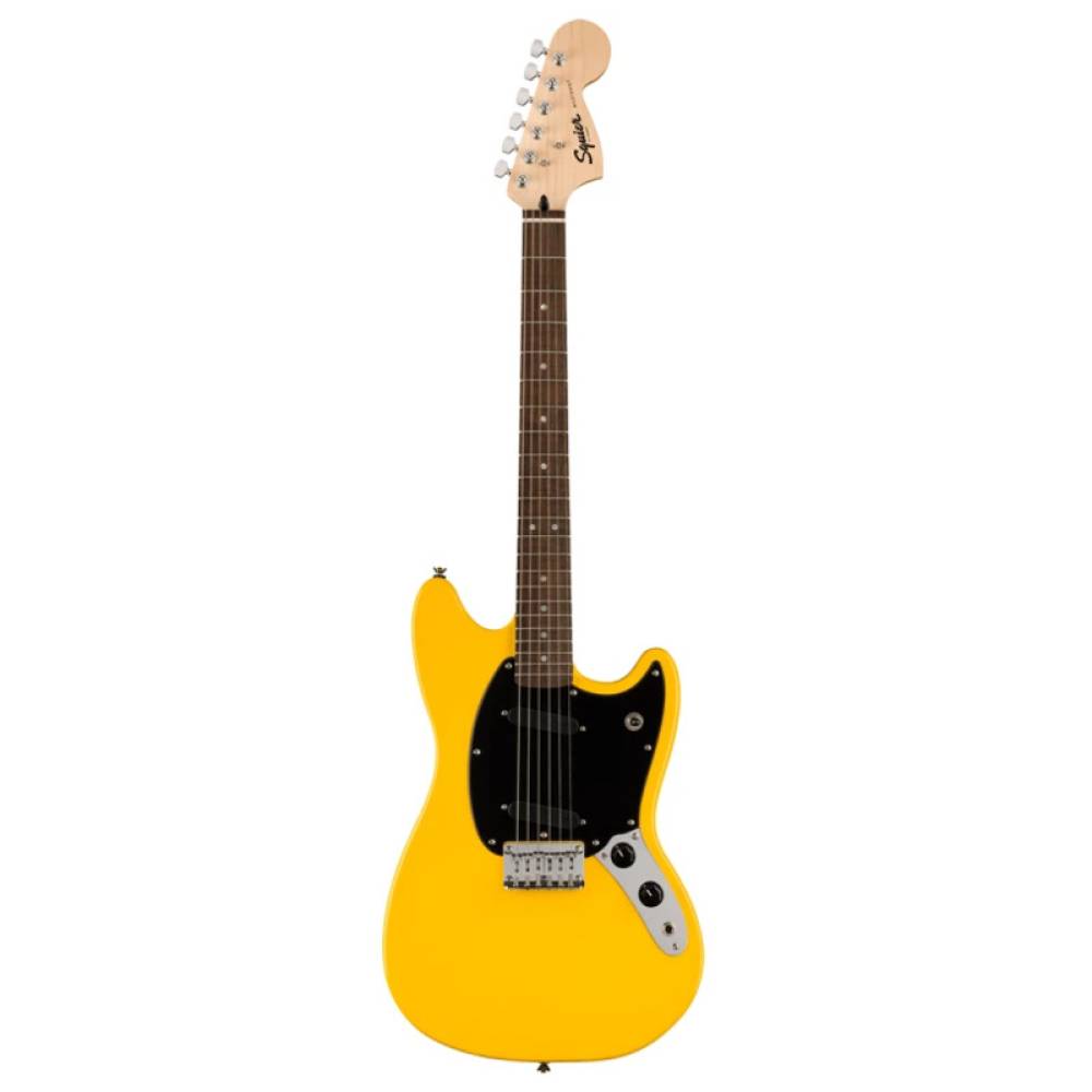 Электрогитара Squier By Fender SONIC MUSTANG LRL BPG GRAFITY YELLOW