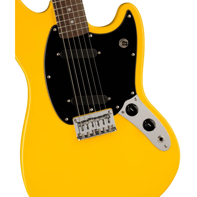 Електрогітара Squier By Fender SONIC MUSTANG LRL BPG GRAFITY YELLOW