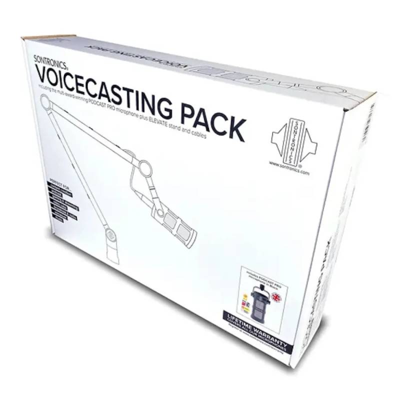 Микрофон вокальный Sontronics Voicecasting Pack