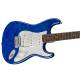 Электрогитара Squier by Fender Affinity Series FSR Stratocaster QMT Sapphire Blue Transparent