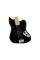 Бас-гітара  SQUIER AFFINITY SERIES JAGUAR BASS MN BLACK