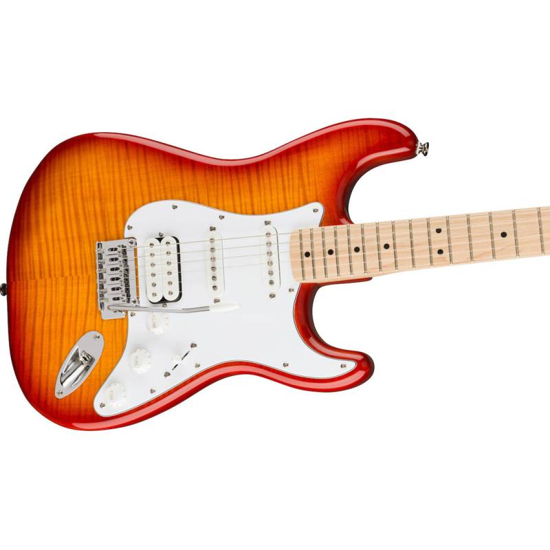 Електрогітара SQUIER AFFINITY SERIES STRATOCASTER HSS MN SIENNA SUNBURST