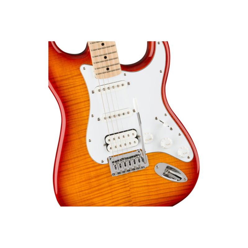 Електрогітара SQUIER AFFINITY SERIES STRATOCASTER HSS MN SIENNA SUNBURST