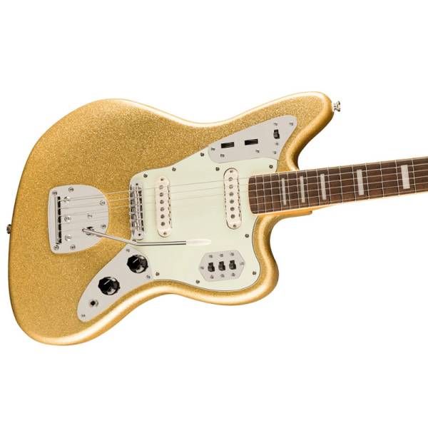 Электрогитара Squier By Fender LIMITED EDITION CLASSIC VIBE '70S JAGUAR MATCHING HEADSTOCK GOLD SPARKLE