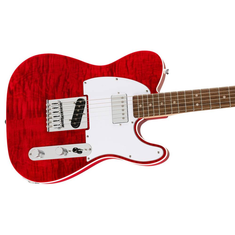 Електрогітара SQUIER AFFINITY SERIES TELECASTER FLAME MAPLE TOP CRIMSON RED TRANSPARENT