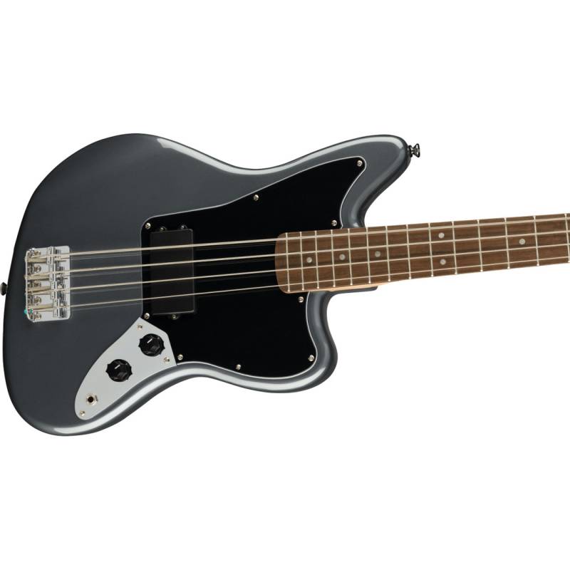 Бас-гітара SQUIER AFFINITY SERIES JAGUAR BASS LR CHARCOAL FROST METALLIC