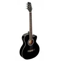 Електроакустична гітара STAGG G SA20ACE BLK
