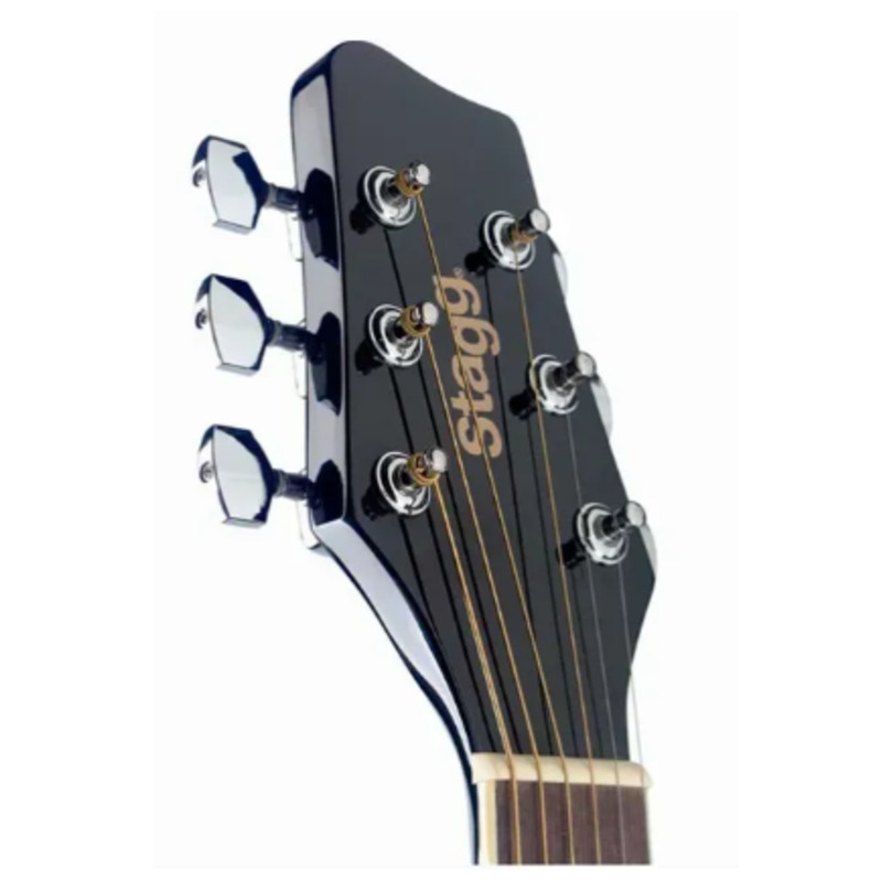 Електроакустична гітара STAGG G SA20ACE BLK