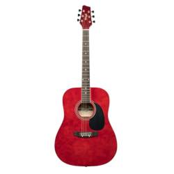 Акустическая гитара STAGG G SA20D RED