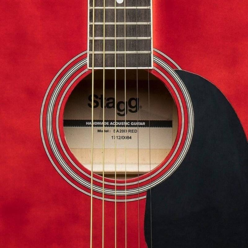 Акустична гітара STAGG G SA20D RED