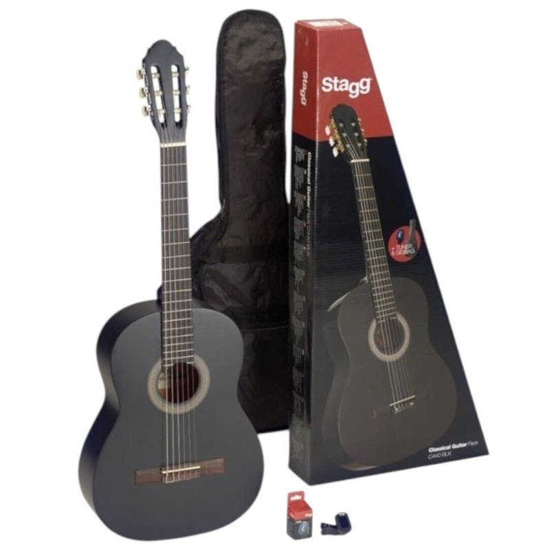Классическая гитара STAGG N C440 M BLK PACK