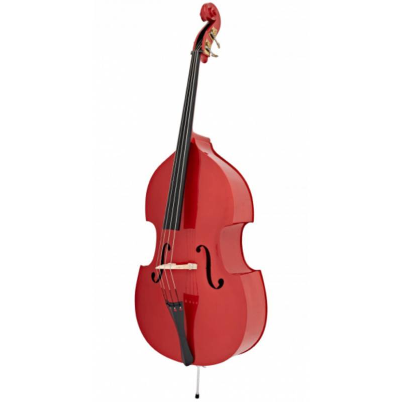 Контрабас STENTOR 1950LCRD Harlequin Rockabilly Double Bass 3/4 (Red)